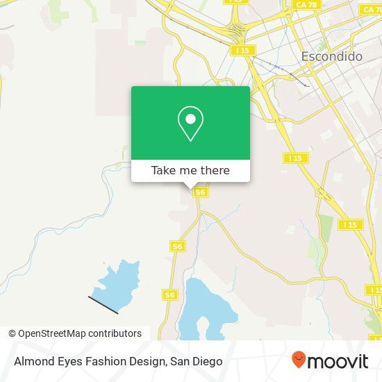 Mapa de Almond Eyes Fashion Design