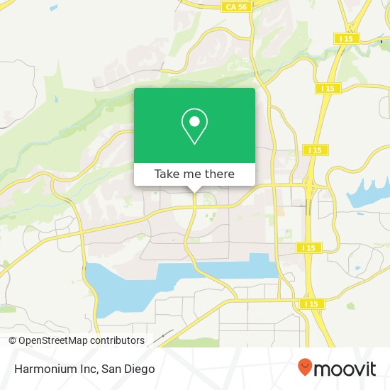 Harmonium Inc map