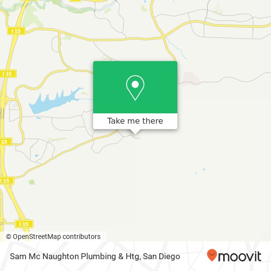 Sam Mc Naughton Plumbing & Htg map