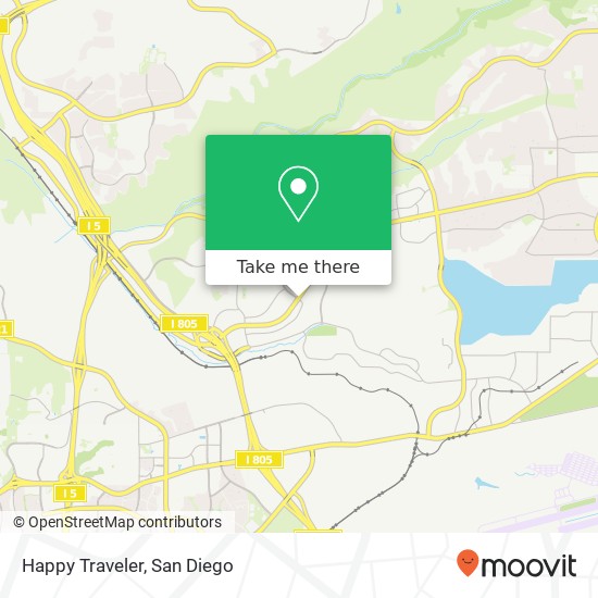 Mapa de Happy Traveler