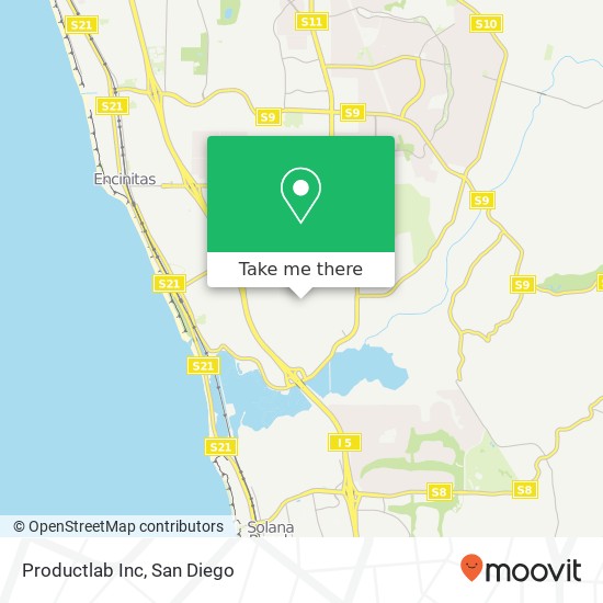 Productlab Inc map