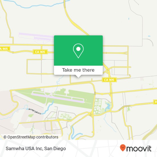 Mapa de Samwha USA Inc