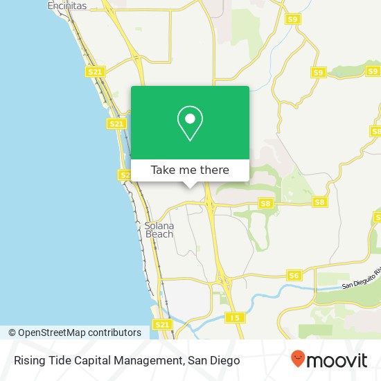 Mapa de Rising Tide Capital Management