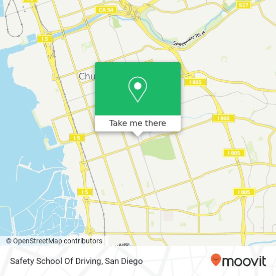 Mapa de Safety School Of Driving