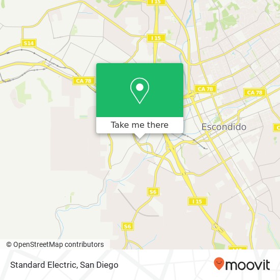 Standard Electric map