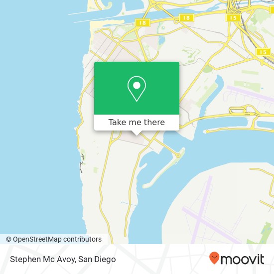 Stephen Mc Avoy map