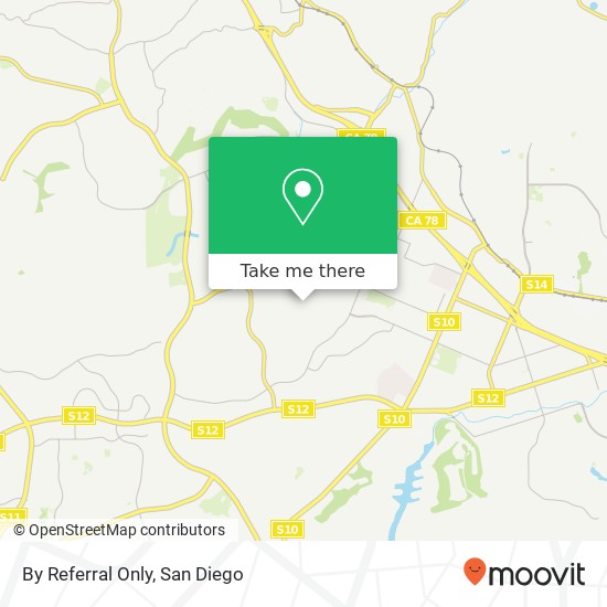 By Referral Only map