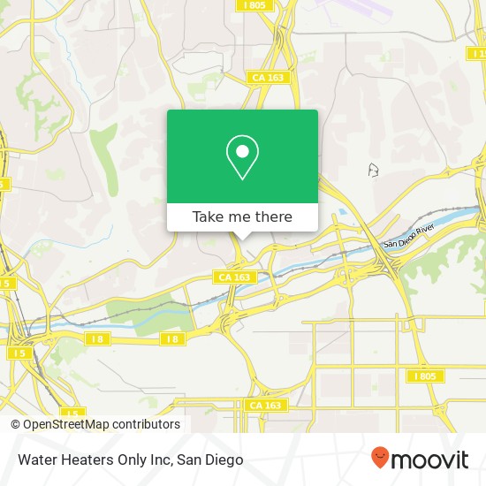 Water Heaters Only Inc map