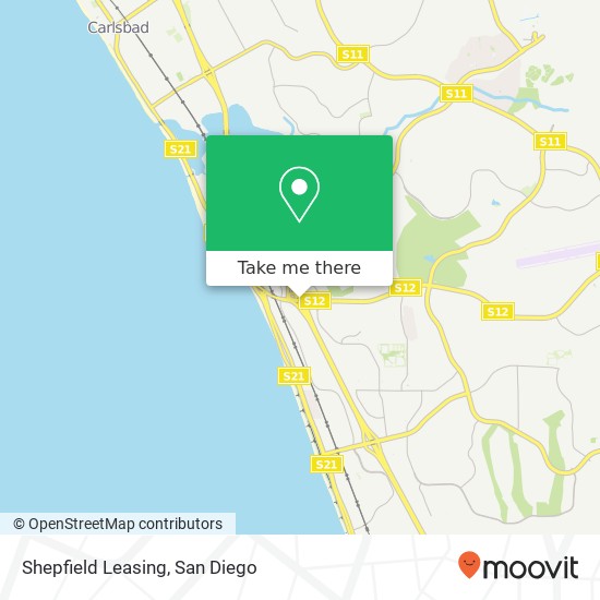 Mapa de Shepfield Leasing