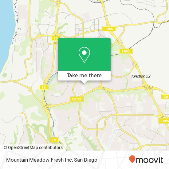 Mountain Meadow Fresh Inc map