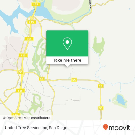 United Tree Service Inc map