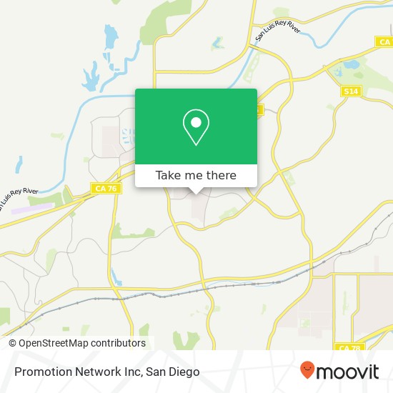 Mapa de Promotion Network Inc