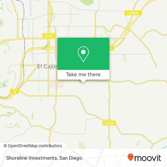 Shoreline Investments map