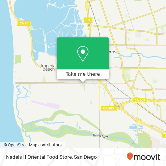 Mapa de Nadels II Oriental Food Store