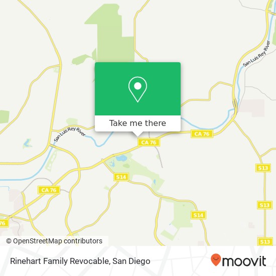 Rinehart Family Revocable map