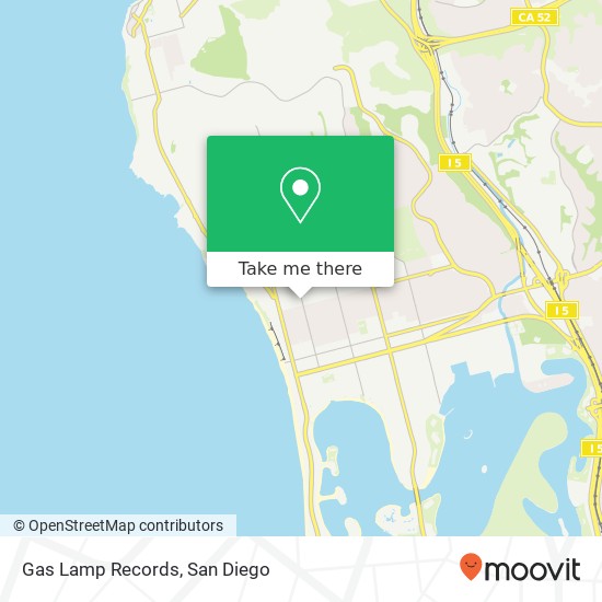 Gas Lamp Records map