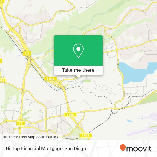 Mapa de Hilltop Financial Mortgage