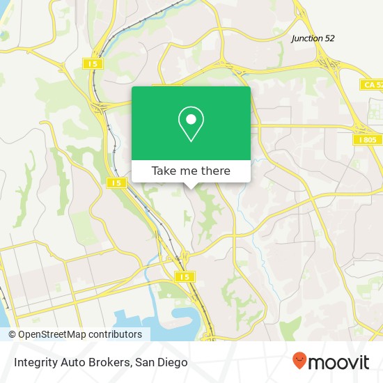 Mapa de Integrity Auto Brokers