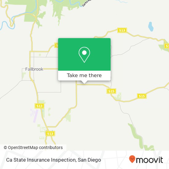 Ca State Insurance Inspection map