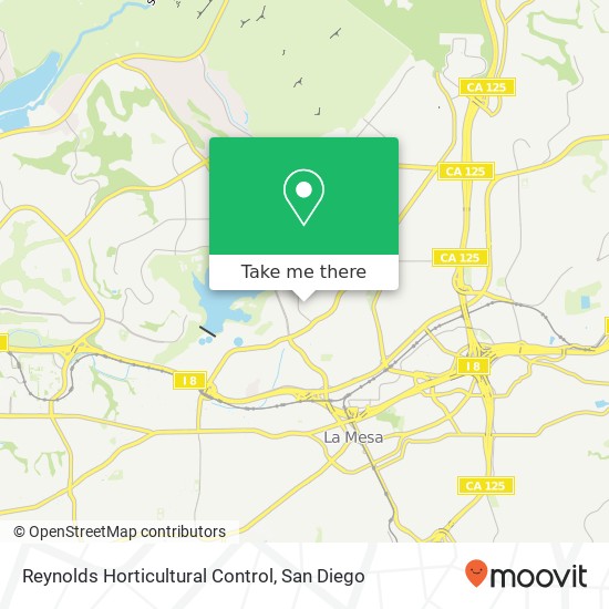 Mapa de Reynolds Horticultural Control