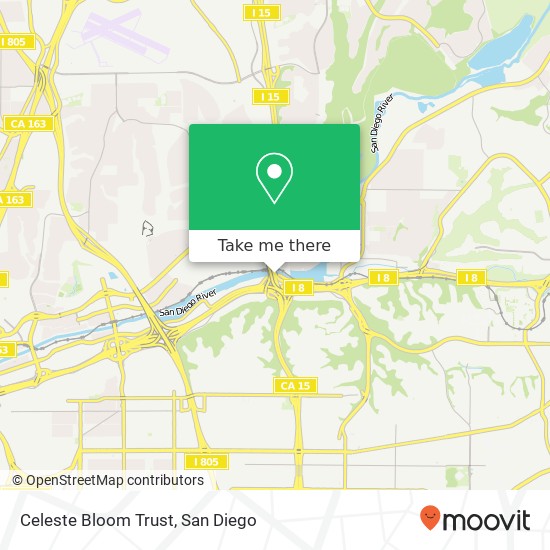 Celeste Bloom Trust map