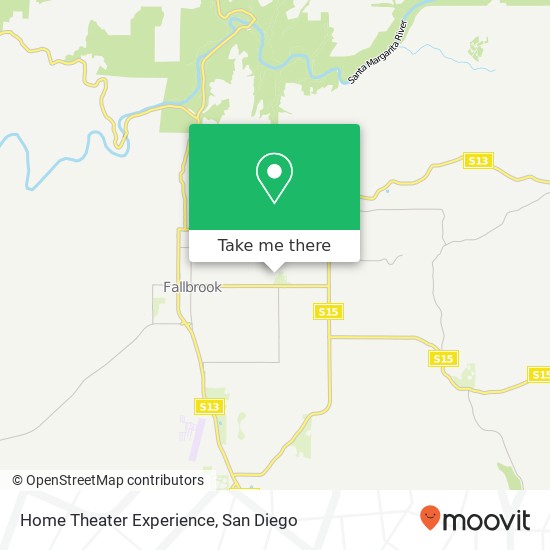 Home Theater Experience map