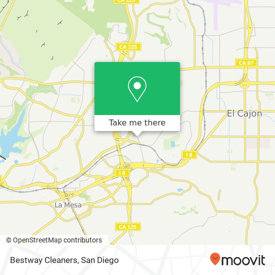 Bestway Cleaners map