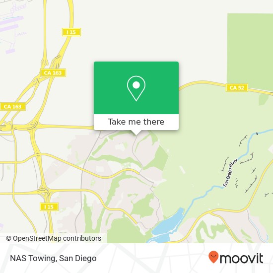 NAS Towing map