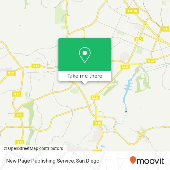 New Page Publishing Service map