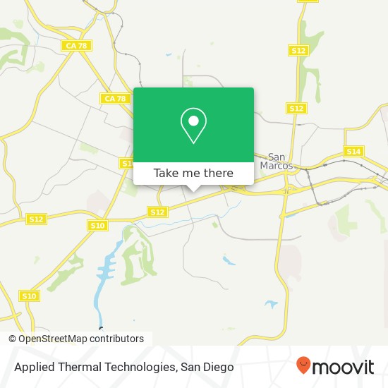 Mapa de Applied Thermal Technologies