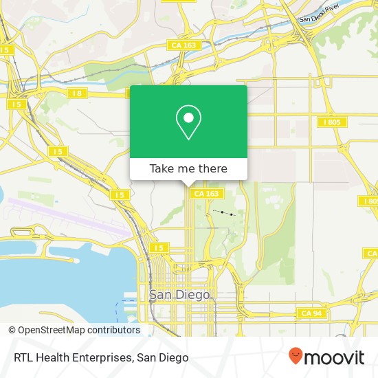 RTL Health Enterprises map