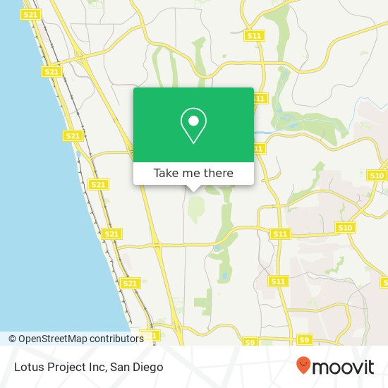 Mapa de Lotus Project Inc