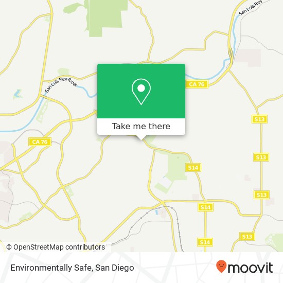 Environmentally Safe map