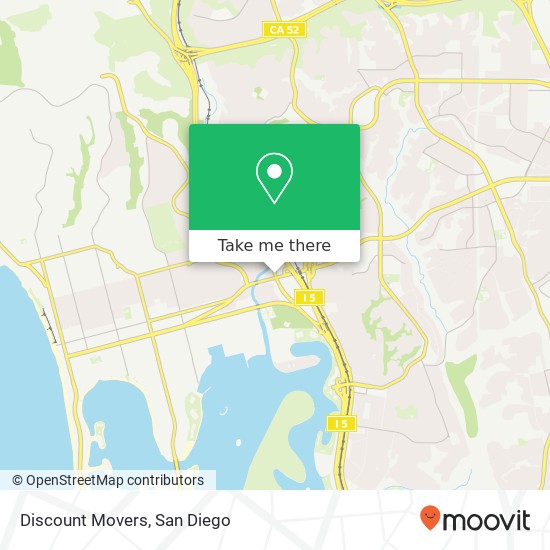 Discount Movers map