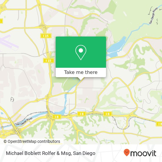 Mapa de Michael Boblett Rolfer & Msg