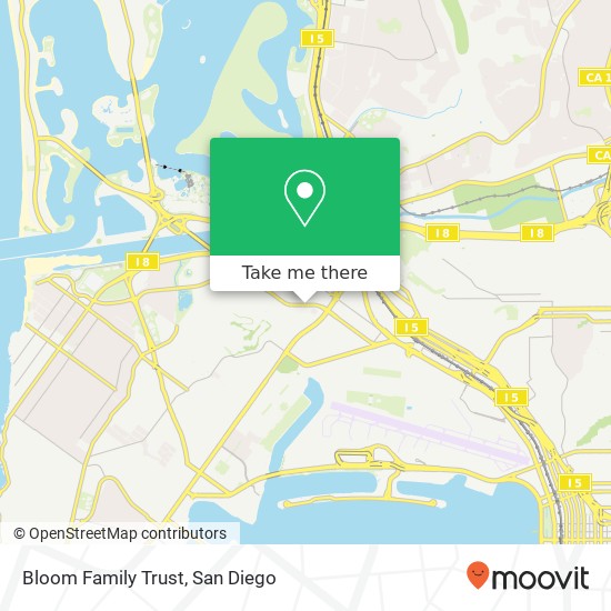 Bloom Family Trust map