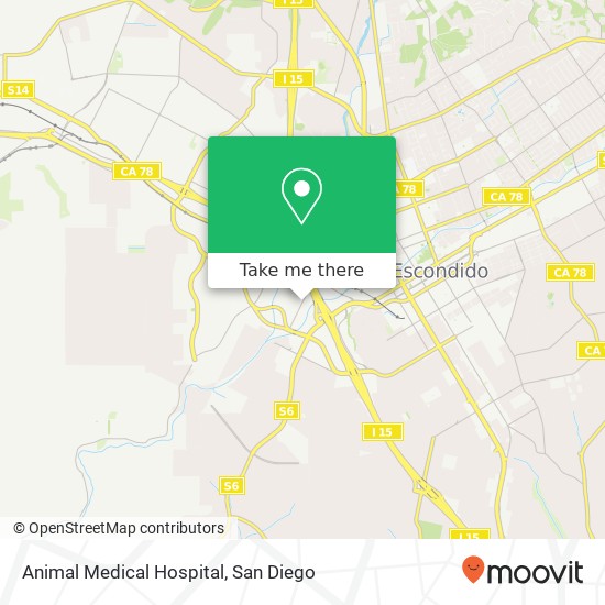 Animal Medical Hospital map
