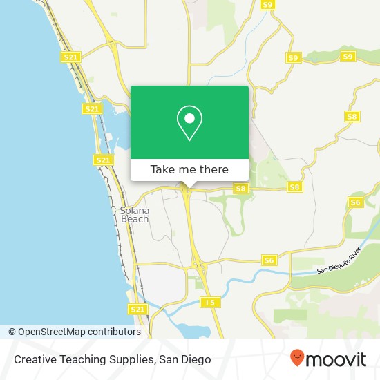 Mapa de Creative Teaching Supplies