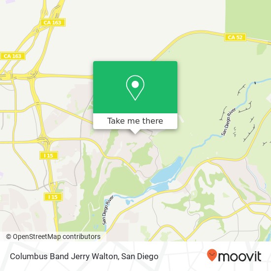 Mapa de Columbus Band Jerry Walton