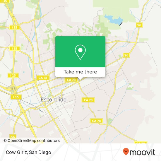 Mapa de Cow Girlz