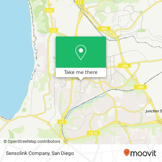 Sensolink Company map