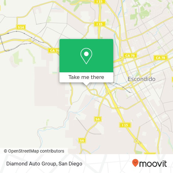 Diamond Auto Group map