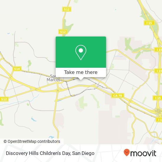 Discovery Hills Children's Day map