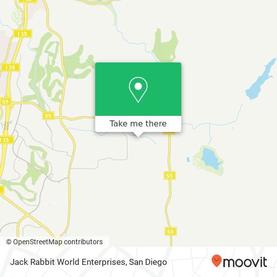 Jack Rabbit World Enterprises map
