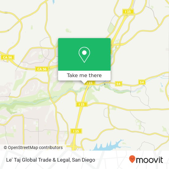 Mapa de Le' Taj Global Trade & Legal