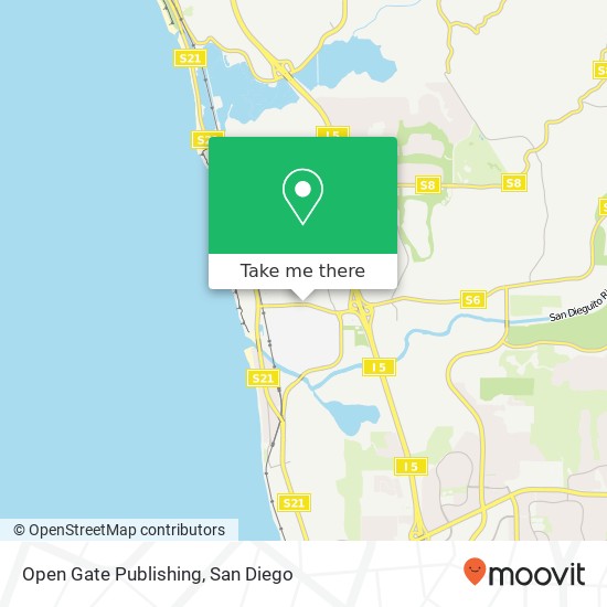 Open Gate Publishing map