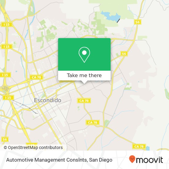 Mapa de Automotive Management Conslnts