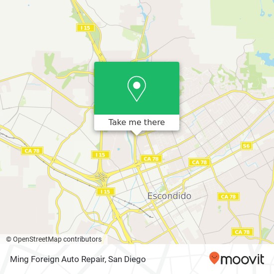 Ming Foreign Auto Repair map