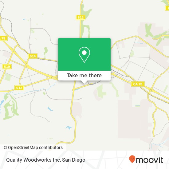 Mapa de Quality Woodworks Inc