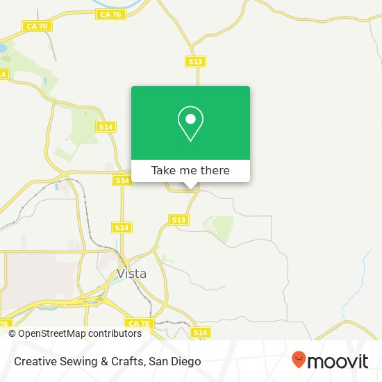 Mapa de Creative Sewing & Crafts